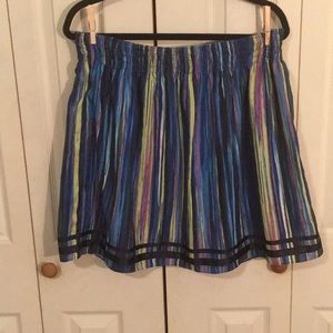 Calvin Klein Multicolored A-Line Skirt